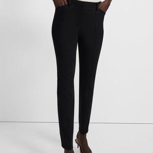 Theory Bi-Stretch Seamed Skinny Moto Trouser
